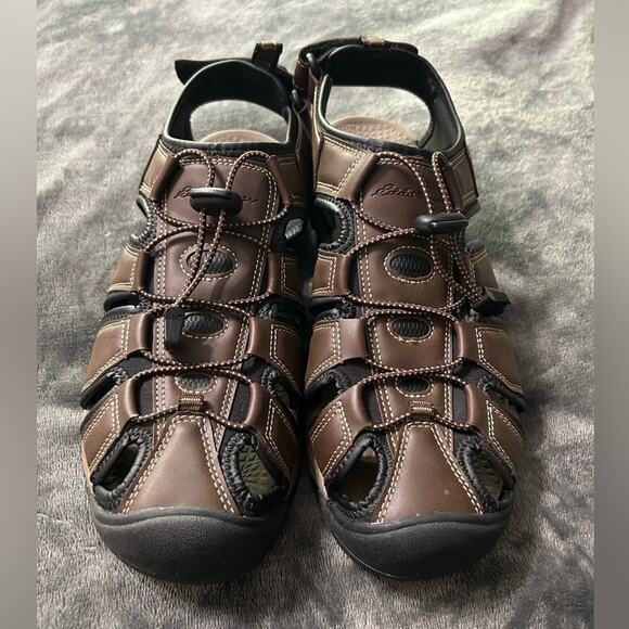 Eddie Bauer Men's Enclosed Bump Toe Meridian Sandal Size 10M - Picture 1 of 9